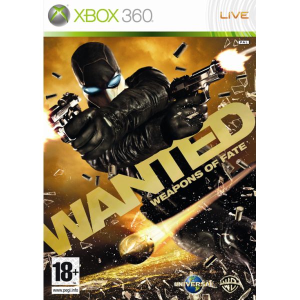 Wanted: Weapons of Fate- XBOX 360- BAZÁR (použitý tovar)