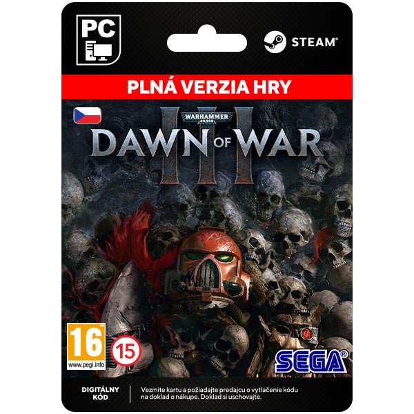 Warhammer 40,000: Dawn of War 3 CZ [Steam]