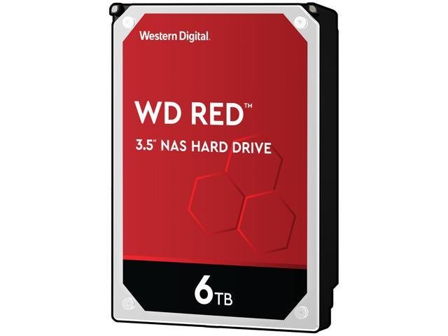 WD Pevný disk 6 TB Red 3,5"SATAIIIIntelliPower256 MB WD60EFAX