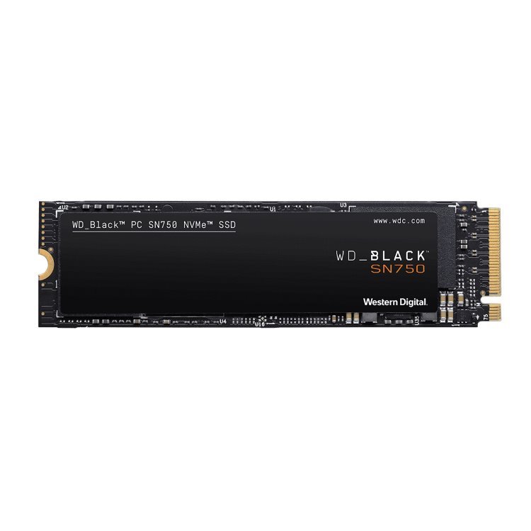 WD SSD disk SN750 Black, 250 GB, NVMe M.2 2280