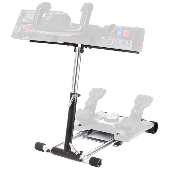 Wheel Stand Pro DELUXE V2, joystick and pedal stand Saitek Pro Rudder, Pro Flight Yoke System saitek