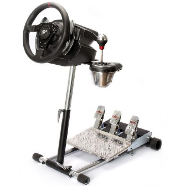 Wheel Stand Pro DELUXE V2, stojan pre závodný volant a pedály Logitech G25G27G29G920 stG7