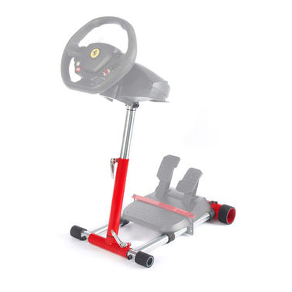 Wheel Stand Pro DELUXE V2, stojan pre závodný volant a pedály Thrustmaster SPIDER, T80T100,T150,F458F430, red saitek