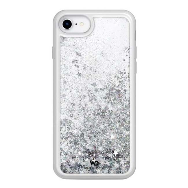 Puzdro White Diamonds Sparkle pre Apple iPhone SE 20SE 22678, Silver Stars 1340NSP12