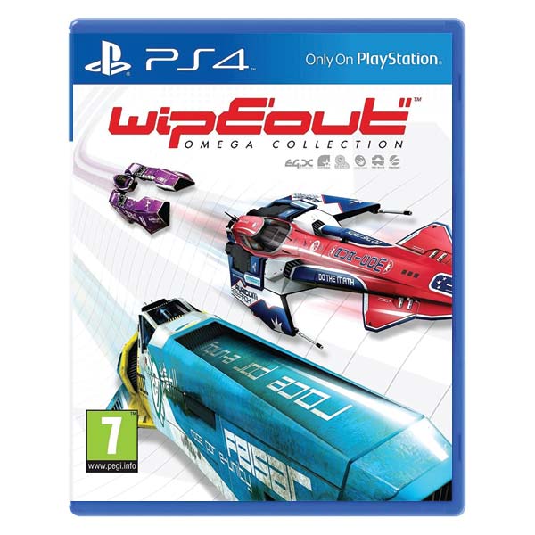 WipEout Omega Collection [PS4] - BAZÁR (použitý tovar)