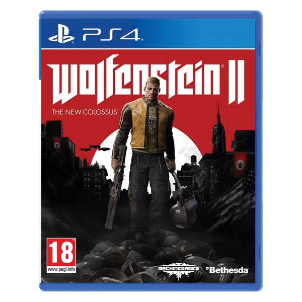 Wolfenstein 2: The New Colossus [PS4] - BAZÁR (použitý tovar)