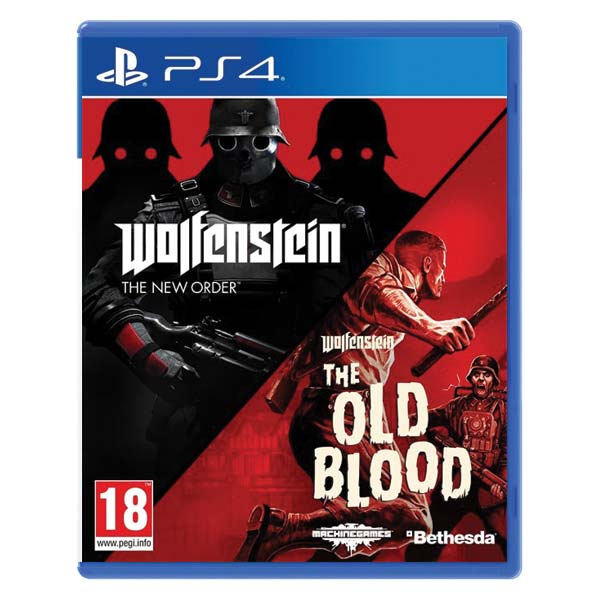 Wolfenstein: The New Order + Wolfenstein: The Old Blood (Double Pack) [PS4] - BAZÁR (použitý tovar)