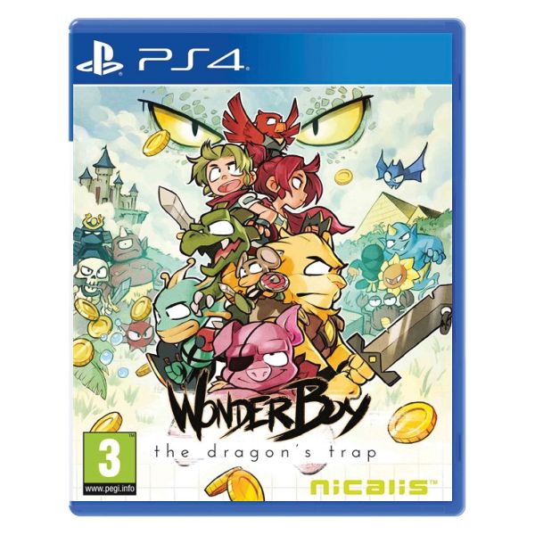 Wonder Boy: The Dragon’s Trap [PS4] - BAZÁR (použitý tovar)