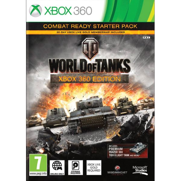 World of Tanks (Xbox 360 Edition Combat Ready Starter Pack) [XBOX 360] - BAZÁR (použitý tovar)