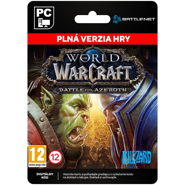 E-shop World of WarCraft: Battle for Azeroth [Battle.net]