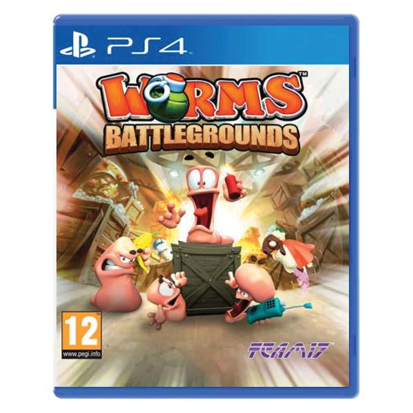 Worms Battlegrounds [PS4] - BAZÁR (použitý tovar)