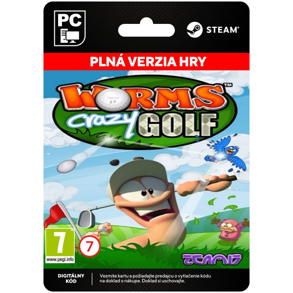 E-shop Worms: Crazy Golf [Steam]