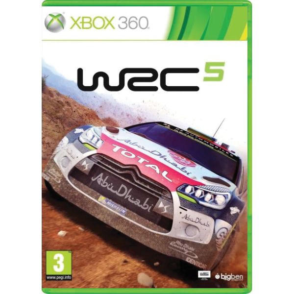 WRC 5 [XBOX 360] - BAZÁR (použitý tovar)