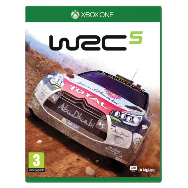 WRC 5 [XBOX ONE] - BAZÁR (použitý tovar)