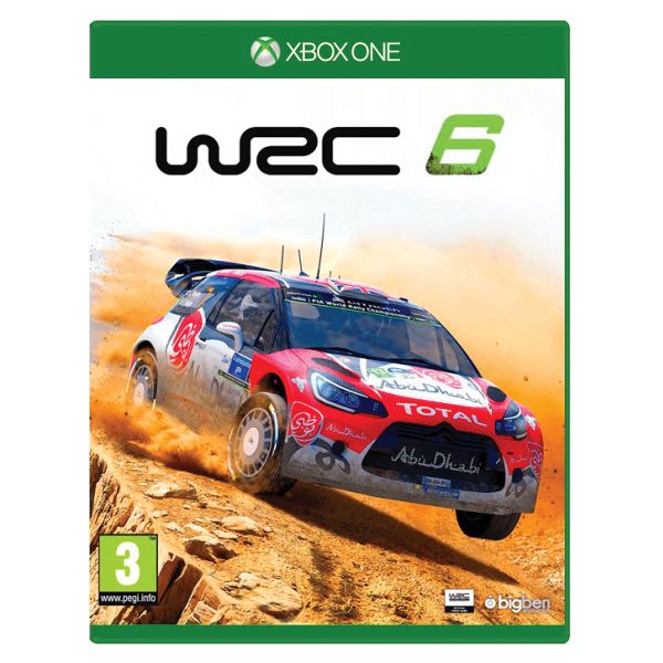WRC 6 [XBOX ONE] - BAZÁR (použitý tovar)