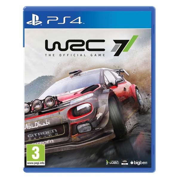 WRC 7 [PS4] - BAZÁR (použitý tovar)