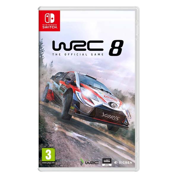 WRC 8: The Official Game [NSW] - BAZÁR (použitý tovar)