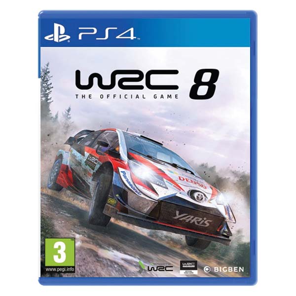 WRC 8: The Official Game [PS4] - BAZÁR (použitý tovar)