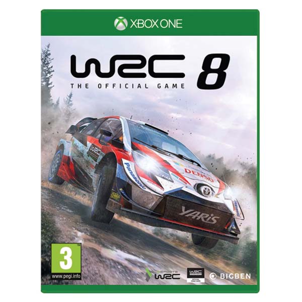 WRC 8: The Official Game [XBOX ONE] - BAZÁR (použitý tovar)