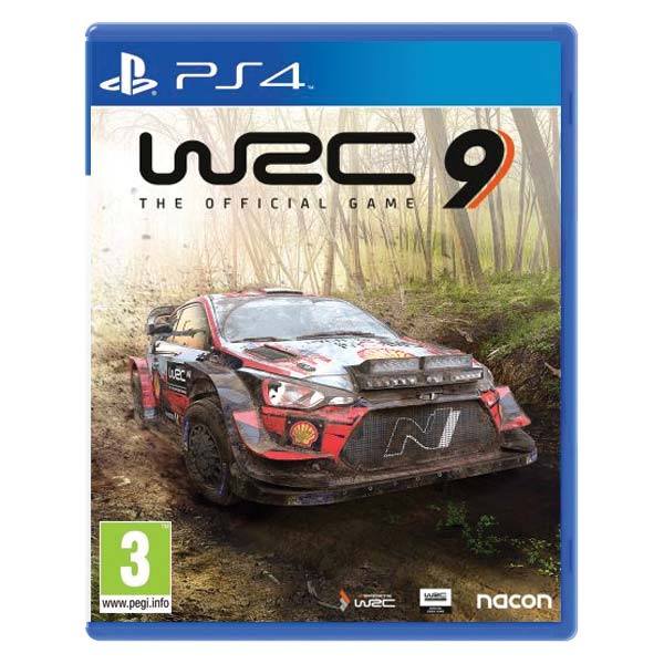 WRC 9: The Official Game [PS4] - BAZÁR (použitý tovar)