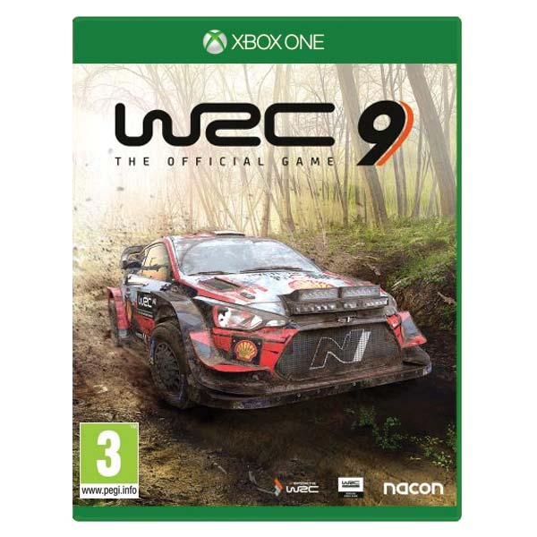 WRC 9: The Official Game [XBOX ONE] - BAZÁR (použitý tovar)