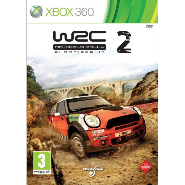 WRC: FIA World Rally Championship 2 - XBOX 360- BAZÁR (použitý tovar)