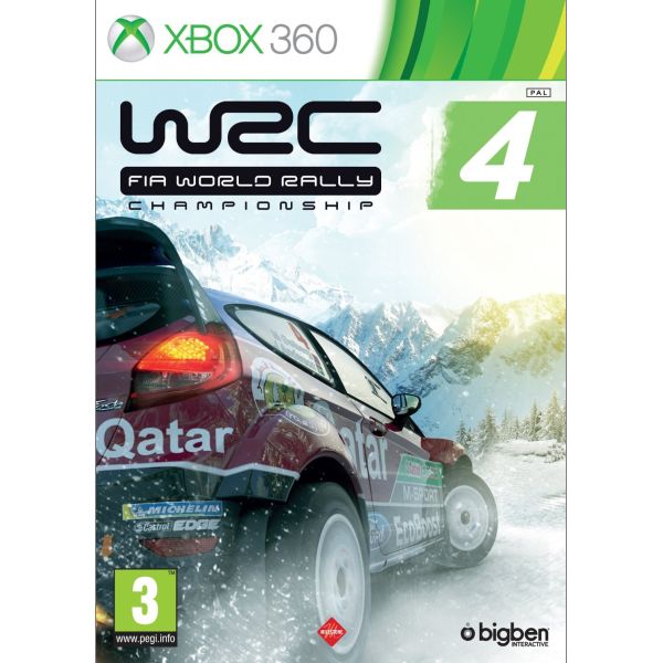 WRC: FIA World Rally Championship 4 [XBOX 360] - BAZÁR (použitý tovar)