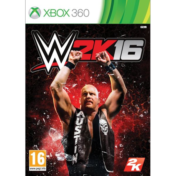 WWE 2K16 [XBOX 360] - BAZÁR (použitý tovar)