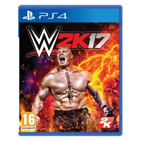 WWE 2K17 [PS4] - BAZÁR (použitý tovar)