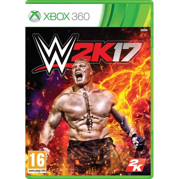WWE 2K17 [XBOX 360] - BAZÁR (použitý tovar) vykup