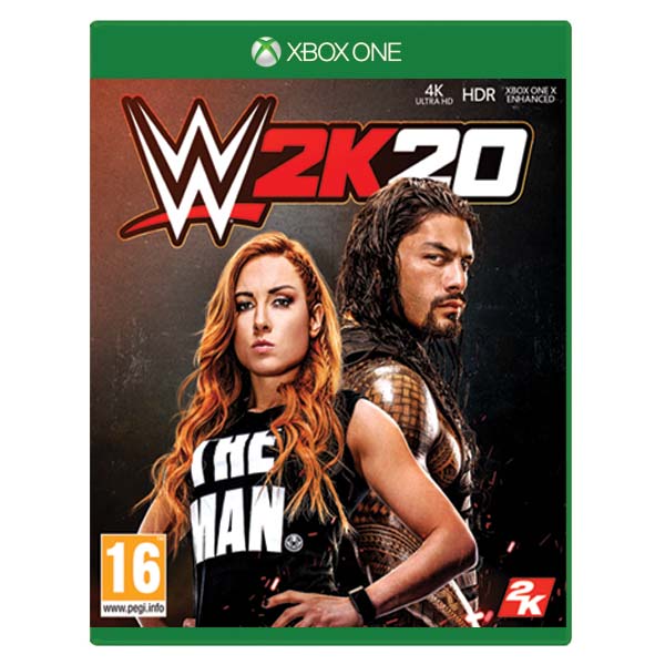 WWE 2K20 [XBOX ONE] - BAZÁR (použitý tovar)