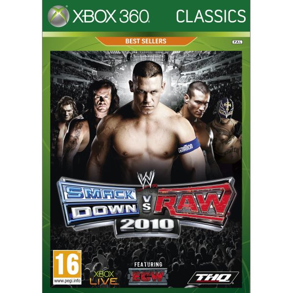 WWE SmackDown! vs. Raw 2010 [XBOX 360] - BAZÁR (použitý tovar)