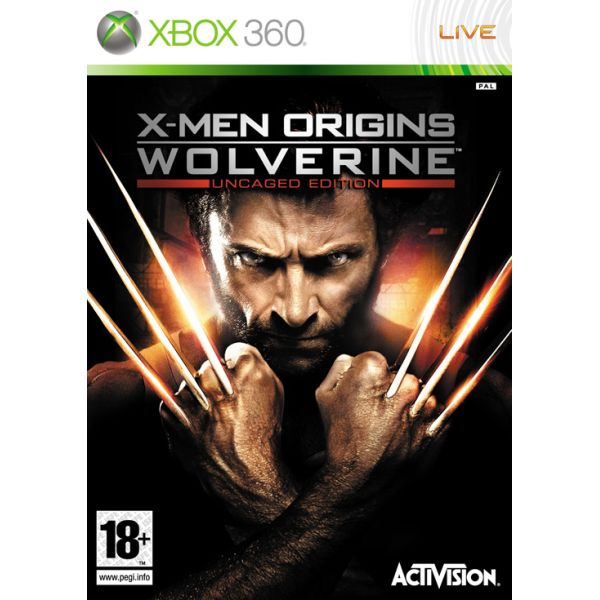 X-Men Origins: Wolverine (Uncaged Edition) [XBOX 360] - BAZÁR (použitý tovar)