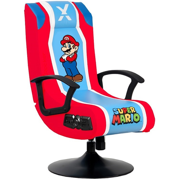 X Rocker - Nintendo herné kreslo Mario - audio