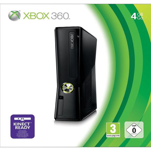 Xbox 360 premium S 4GB - XBOX 360 - BAZÁR (použitý tovar) zmluvná záruka 12 mesiacov