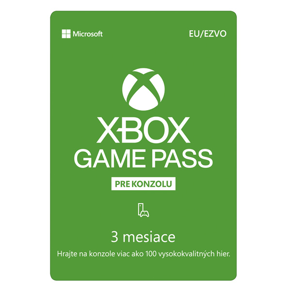 Xbox Game Pass 3 mesačné predplatné Xbox Game Pass 3 mesačné predplatné
