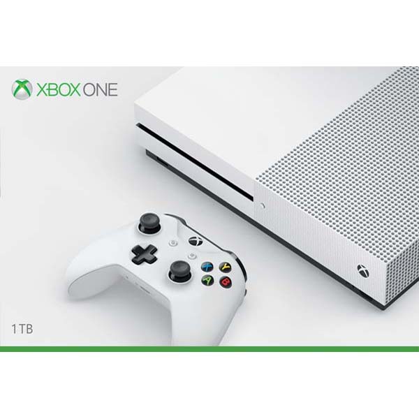 Xbox One S 1TB - BAZÁR (použitý tovar , zmluvná záruka 12 mesiacov)