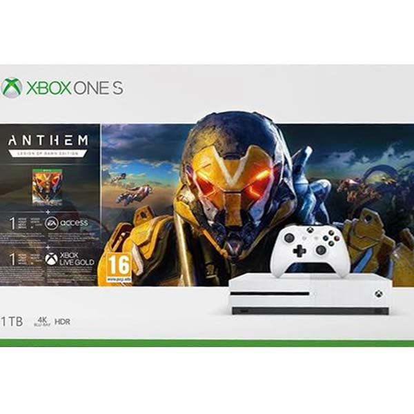 Xbox One S 1TB Anthem (Legion of Dawn Edition), Xbox One S 1TB