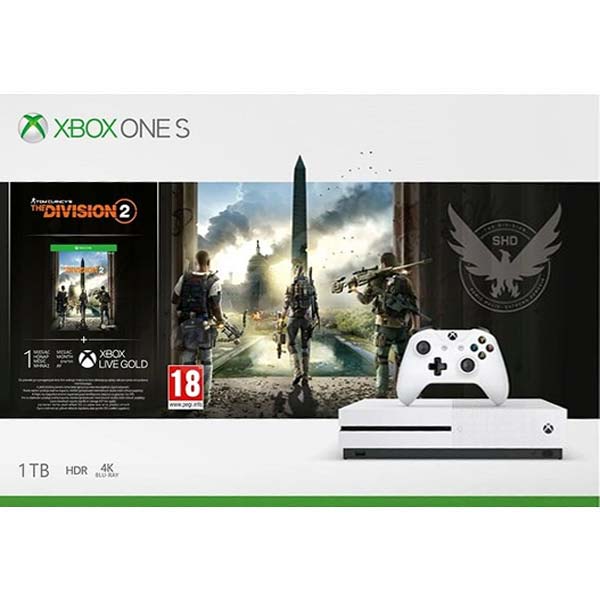 Xbox One S 1TB + Tom Clancy’s The Division 2 CZ