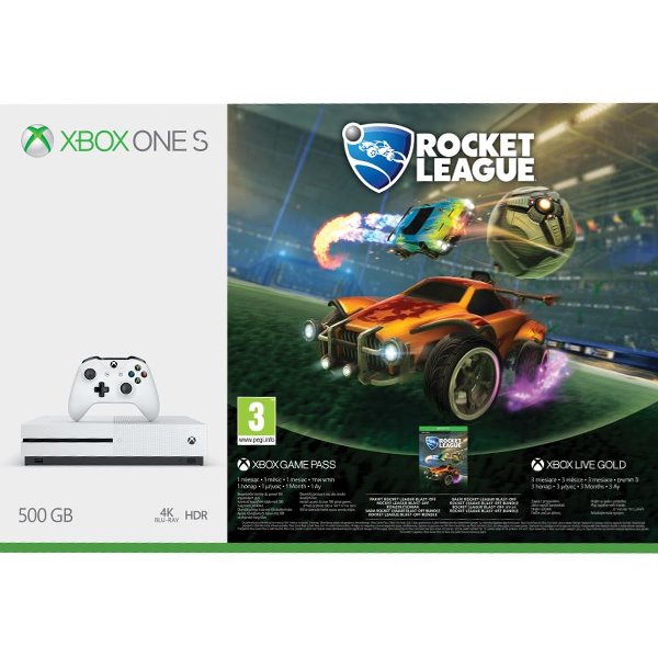 Xbox One S 500GB + Rocket League