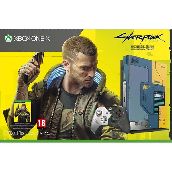 Xbox One X 1TB (Cyberpunk 2077 Limited Edition Bundle) - OPENBOX (Rozbalený tovar s plnou zárukou)