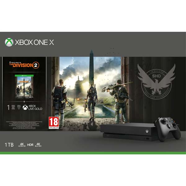 Xbox One X 1TB + Tom Clancy’s The Division 2 CZ