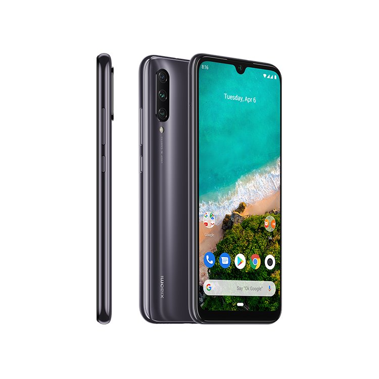 Xiaomi Mi A3, 4/64GB, More than White, Trieda C - použité, záruka 12 mesiacov