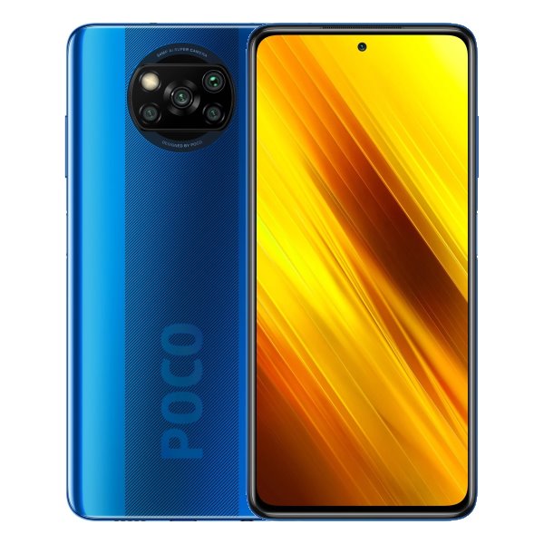 Poco X3, 6/128GB, Cobalt Blue, Trieda A - použité, záruka 12 mesiacov