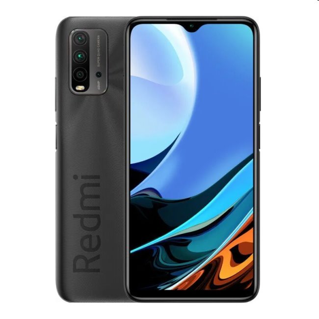 Xiaomi Redmi 9T, 4/128GB, Carbon Gray, Trieda B - použité, záruka 12 mesiacov