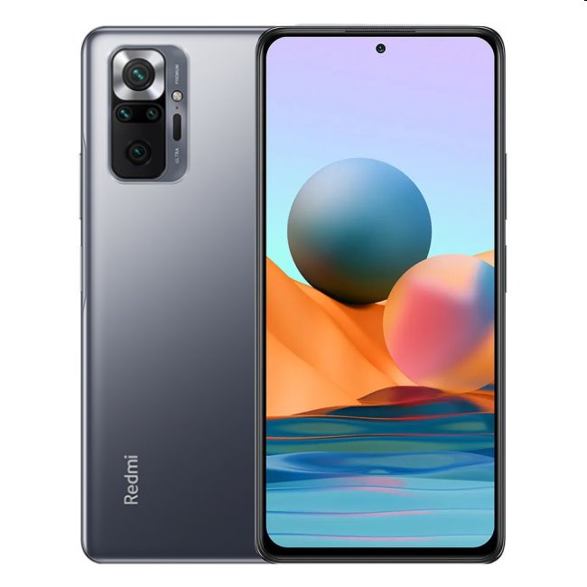 Xiaomi Redmi Note 10 Pro, 6/128GB, Onyx Gray, Trieda A - použité, záruka 12 mesiacov