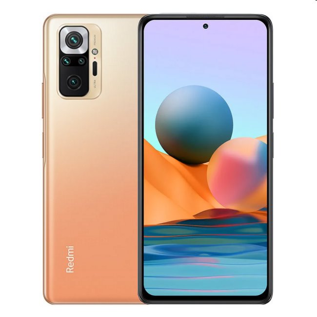 Xiaomi Redmi Note 10 Pro, 8/128GB, Gradient Bronze, Trieda B - použité, záruka 12 mesiacov