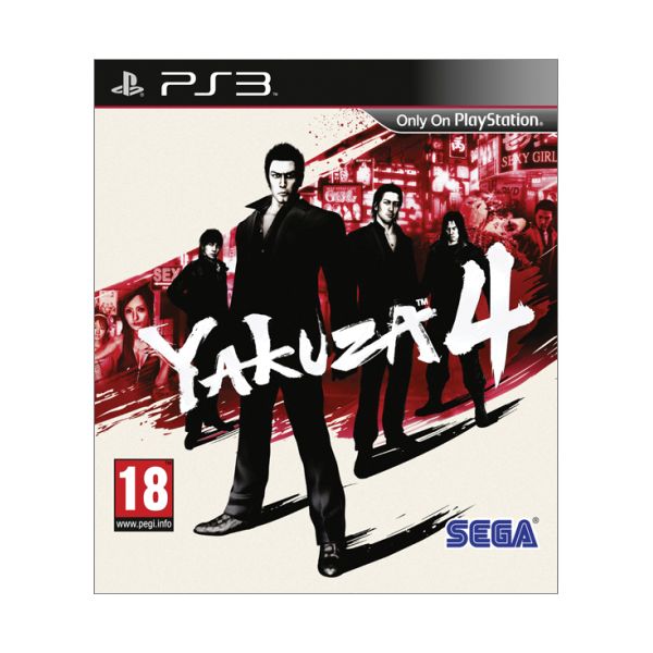 Yakuza 4 [PS3] - BAZÁR (použitý tovar)