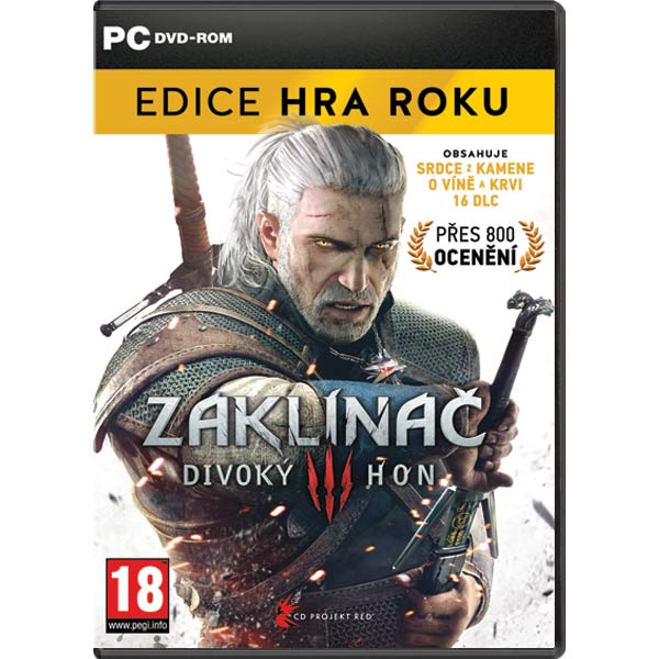 Zaklínač 3: Divoký hon CZ (Edícia hra roku) PC  CD-key