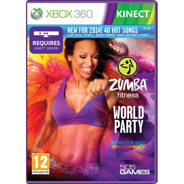 Zumba Fitness: World Party [XBOX 360] - BAZÁR (použitý tovar)